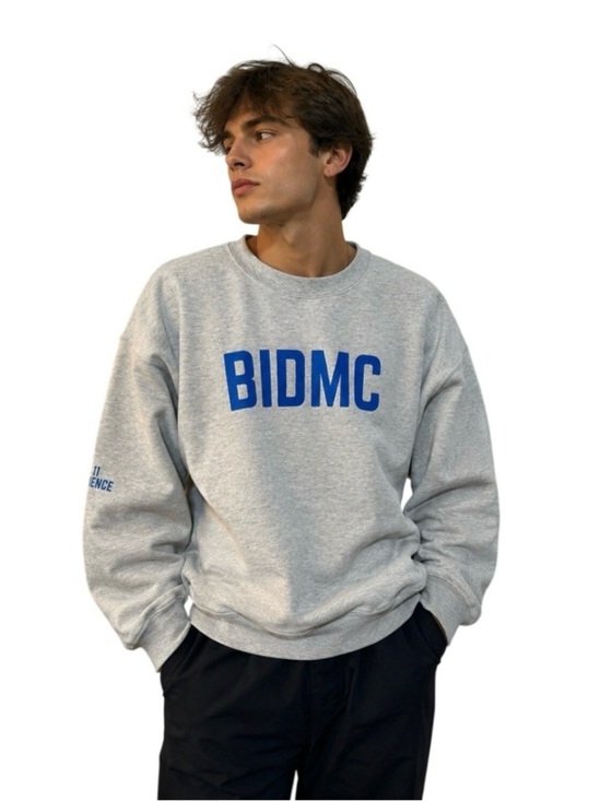 Champion Other - Champion BIDMC RN Sweatshirt XL Gray Pullover Crewneck Fleece Medical Nurse